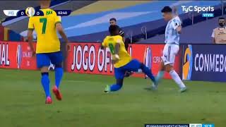 Argentina vs Brazil 1 0 Hіghlіghts  || Goal- 2021 Ángel Di María Gole  HD