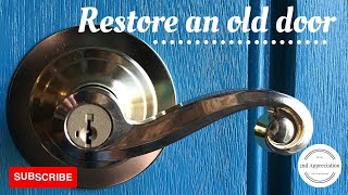 Restoring an old Door