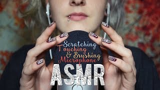 ASMR Français  ~ Scratching, Touching & Brushing mic *No Talking*