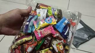 Unboxing Gantungan Kunci Snack Miniatur