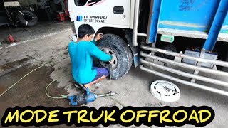 NEKAT PASANG BAN TRUK RADIAL KASAR DI DEPAN