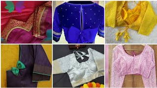 Stitched blouse designs