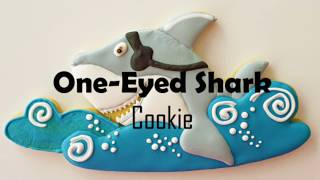 How to decorate a one-eyed shark cookie - KAI Cookie Artistry