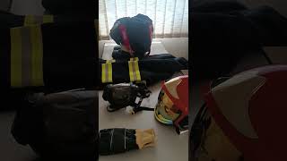 Fire Fighter Gear Emergency Response Team #shortvideo #viral #ytshorts #asmrert #ofwlife #aris