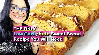 Perfected Keto Sweet Bread Recipe | Moist & Soft | Customizable Flavor | Ideal Consistency | So Good