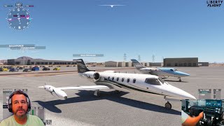 Flysimware Learjet 35A  KTEX  Telluride to KPHX  flight time 1 Hour  (491) #msfs