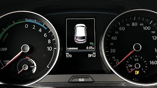 Neuer VW e-Golf - Instrumentcluster (analog)