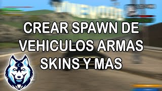 MTA:SA LUA | Crear Spawn de Vehículos, Armas, Skins y Mucho Mas [Download Link]