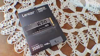 Dysk SSD Lexar NM620 1TB M.2 2280 PCI-E x4 Gen3 NVMe - Recenzia