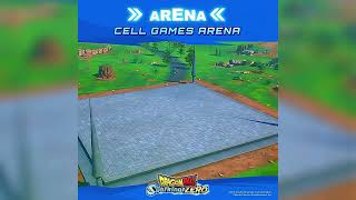 New look at the Cell Games' arena during the day, evening, and night!