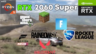 Nvidia RTX 2060 Super + Ryzen 5 2600 Test in 7 Games