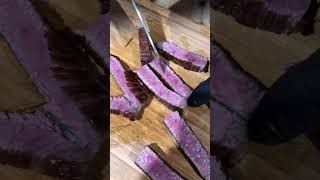 #shorts Oddly satisfying beef steak medium rare | KT Food Review