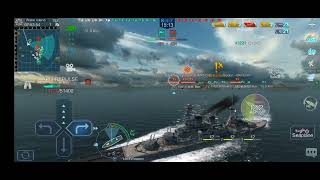 naval creed:warfare HMS repulse tier 3 battlecruiser first battle