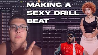 MAKING A SEXY DRILL BEAT FOR THE FIRST TIME! (TUTORIAL)