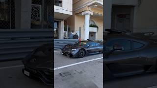 Mercedes AMG ONE rolling on the street of Monaco #amgone  #mercedesamgone