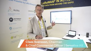 IoT Venue Monitoring with Sensative - Actility Interview at LoRaWAN World Expo 2022