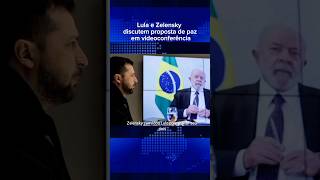 Lula é convidado a visitar Ucrânia em conversa com presidente Zelensky