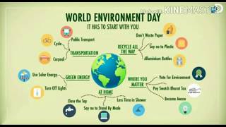 WORLD ENVIRONMENT DAY......