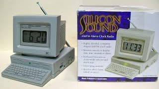 Silicon Sound novelty '90s Windows PC clock radio