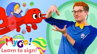 Learn Sign Language with Morphle! | Easter Eggs | MyGo! | ASL for Kids