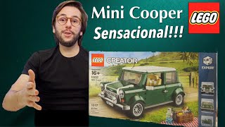 LEGO MINI COOPER 10242, Maravilhoso!!! (Análise Completa, Review)