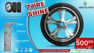 How to use our Tyre shine