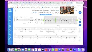 Bass Line for Island in the Sun  - Weezer For Beginners