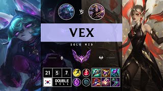 Vex Mid vs LeBlanc - KR Master Patch 14.13