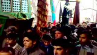 9th Muhharam Budgam  Bazar Mohalla  2010  part 2