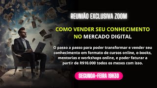 Como monetizar seu conhecimento no digital e faturar a partir de R$10.000,00 todos os meses