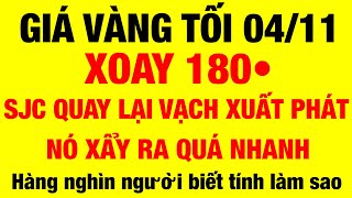 Giá vàng hôm nay 9999 mới nhất tối ngày 4/11/2024 / giá vàng hôm nay / giá vàng 9999 / giá vàng mới