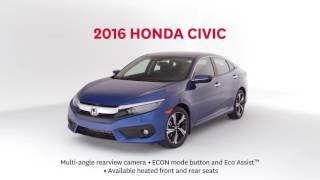 2016 Honda Civic  450 Watt Audio System