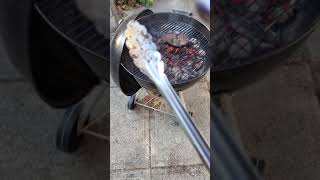 Sunday funday grilling steaks on the weber 22" charcoal grill