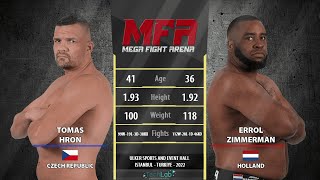 Tomas HRON vs Errol ZIMMERMAN