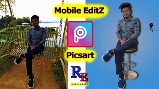 Photo Editing In PicsArt||Background Change In PicsArt || How To Change Background Colour In Picsart