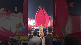 Lotus Revolving Jaimaal Closing || Hydraulic Jaimaal Part - 2💥🔥 #trending #indianwedding