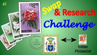 Swap and Research Challenge with the Indian Philatelist. Plus:  A Viewer Top-10 [Ep. 61]