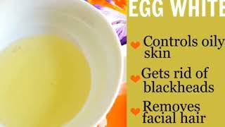 THIS COMBINATION Of EGG AND Rice Flour WILL MAKE YOUR FACE RIGHT AND SMOOTH