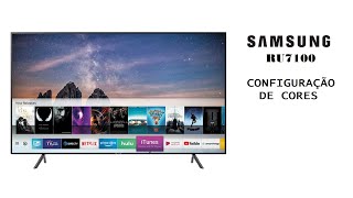 Samsung RU7100 - Configuração de Imagem (SDR)