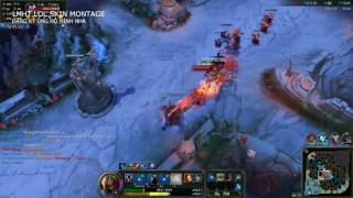 ZED MONTAGE -  Sát thủ lạnh lùng ảo diệu và cực ngầu trong LMHT   Zed Montage