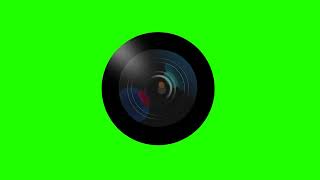 Camera Lens Transition Green Screen