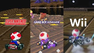 One Track in Three Different Mario Kart Games - Ghost Valley 2