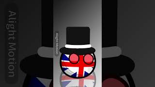 The past of the countries.... (primer vídeo de alight motion) #countryballs #humor #shorts