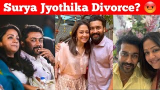 Surya Jyothika Divorce? 😡 | Surya | Jyothika | Sivakumar Family | Cine talkies