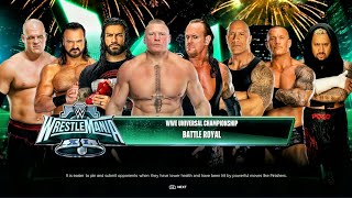 8 Man " DANGER" Battle Royal For The Double Universal Title At WrestleMania 40 | WWE 2k24