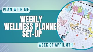 Weekly Fitness and Wellness Planner Setup | Happy Planner