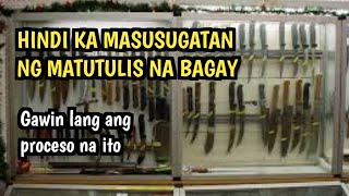 MABISANG PARAAN UPANG HINDI MASUSUGATAN NG ANUMANG MATUTULIS NA BAGAY