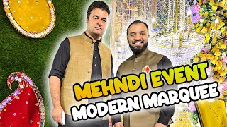 Mehndi In Modern Marquee Abbottabad | Mehndi Event | Masood Khalid Vlogs Urdu Hindi