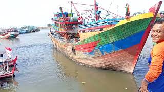 OTW KE JUWANA WAKTU NYA PERBAIKAN NAIK DOK BOSKU....#kapal #dermagakapal #dermaga #pelabuhan