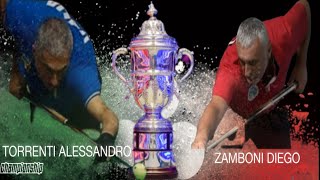 TORRENTI ALESSANDRO VS ZAMBONI DIEGO Finale Campionato Italiano 2022 BILLIARD TV